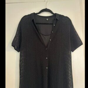 Uniqlo - Two Piece Mesh Dress - Size Medium